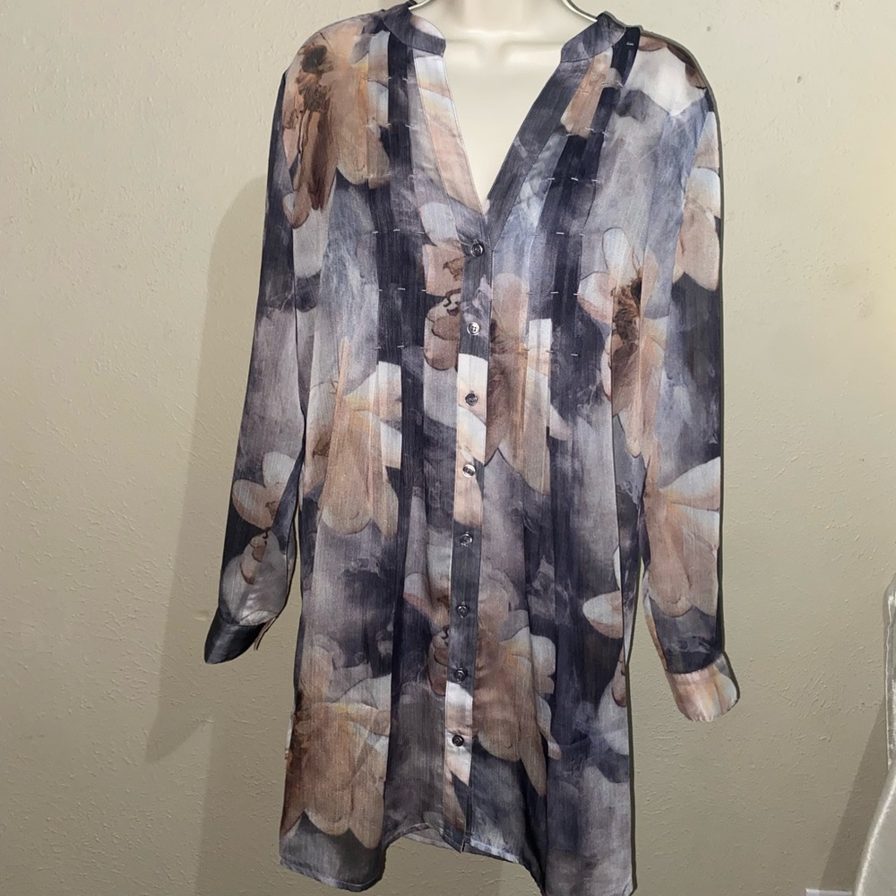 Soft Surroundings Pastel Floral Top